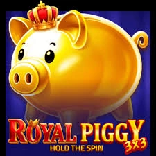 3x3 Royal Piggy Hold The Spin casino slot game by Gamzix