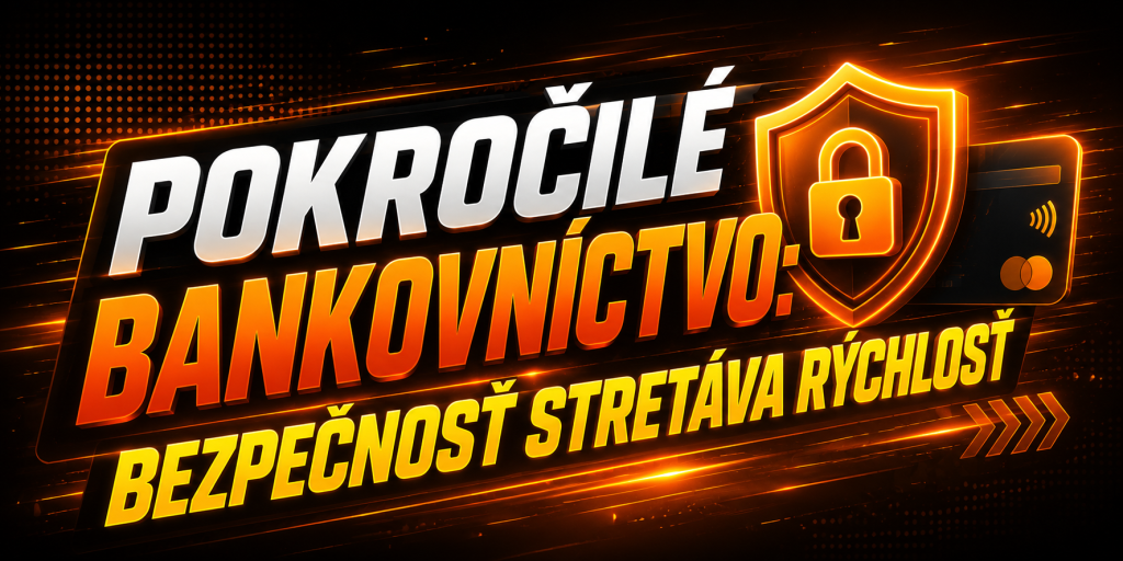 Pokročilé Bankovníctvo Bezpečnosť Stretáva Rýchlosť