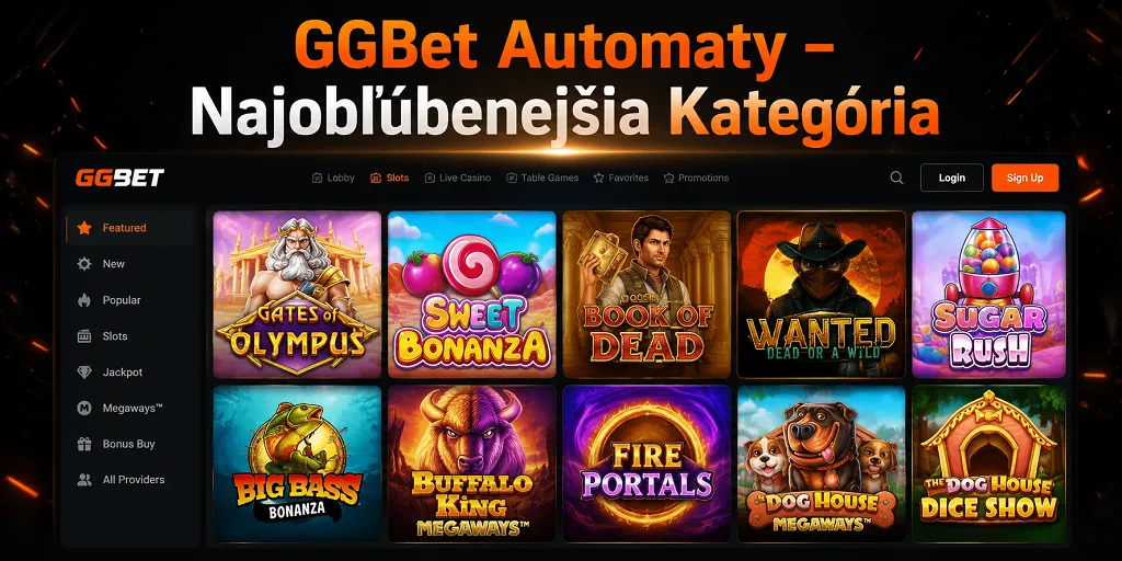 GGBet Automaty – Najobľúbenejšia Kategória